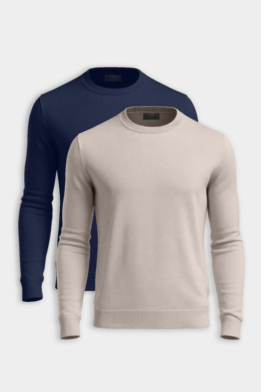 CREWNECK SWEATER 2-PACK